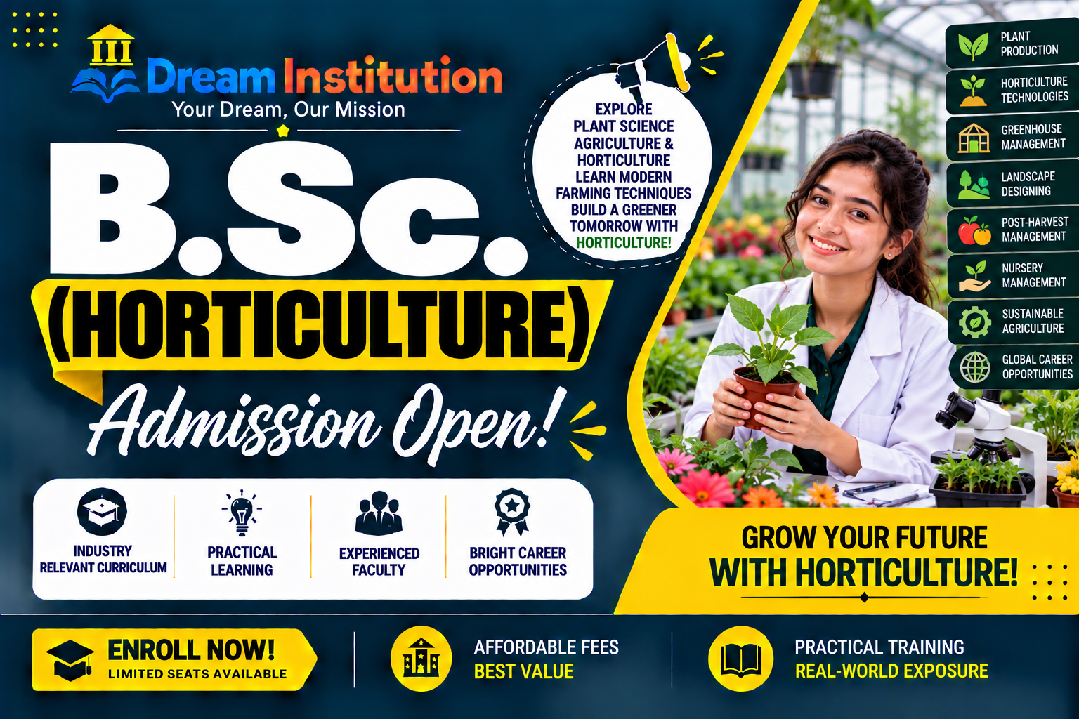 B.S.C (HORTICULTURE)